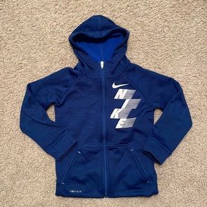 Boys Nike Zip Up Hoodie